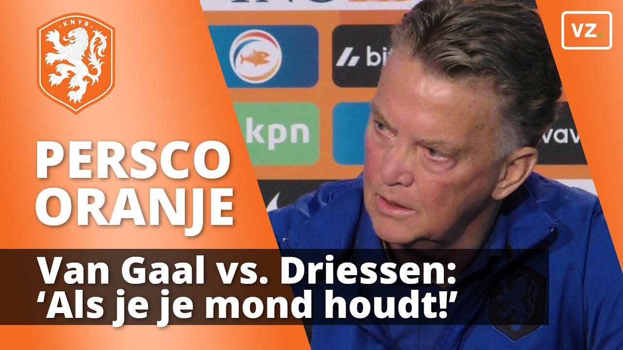 Valentijn Driessen Louis Van Gaal