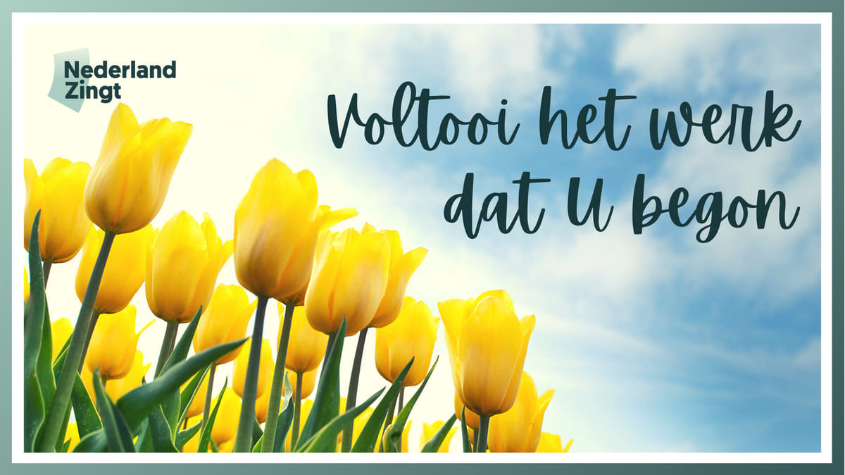 Gebed Voor De Werkdag