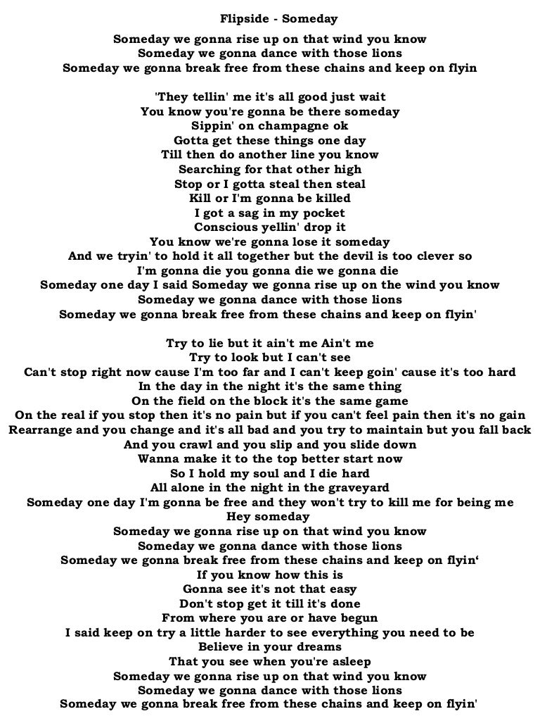 Lyrics - Lyrics Terug In De Tijd