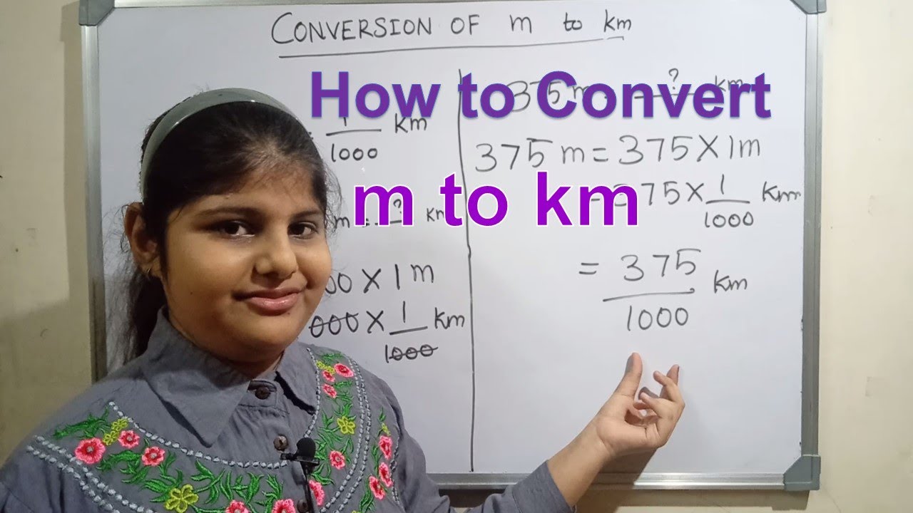 m to km - how to convert meter to kilometer - YouTube - Hoeveel Meter In 1 Km
