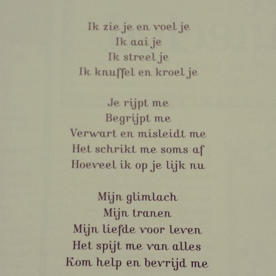 Songtekst Dat Ik Je Mis Maaike Ouboter