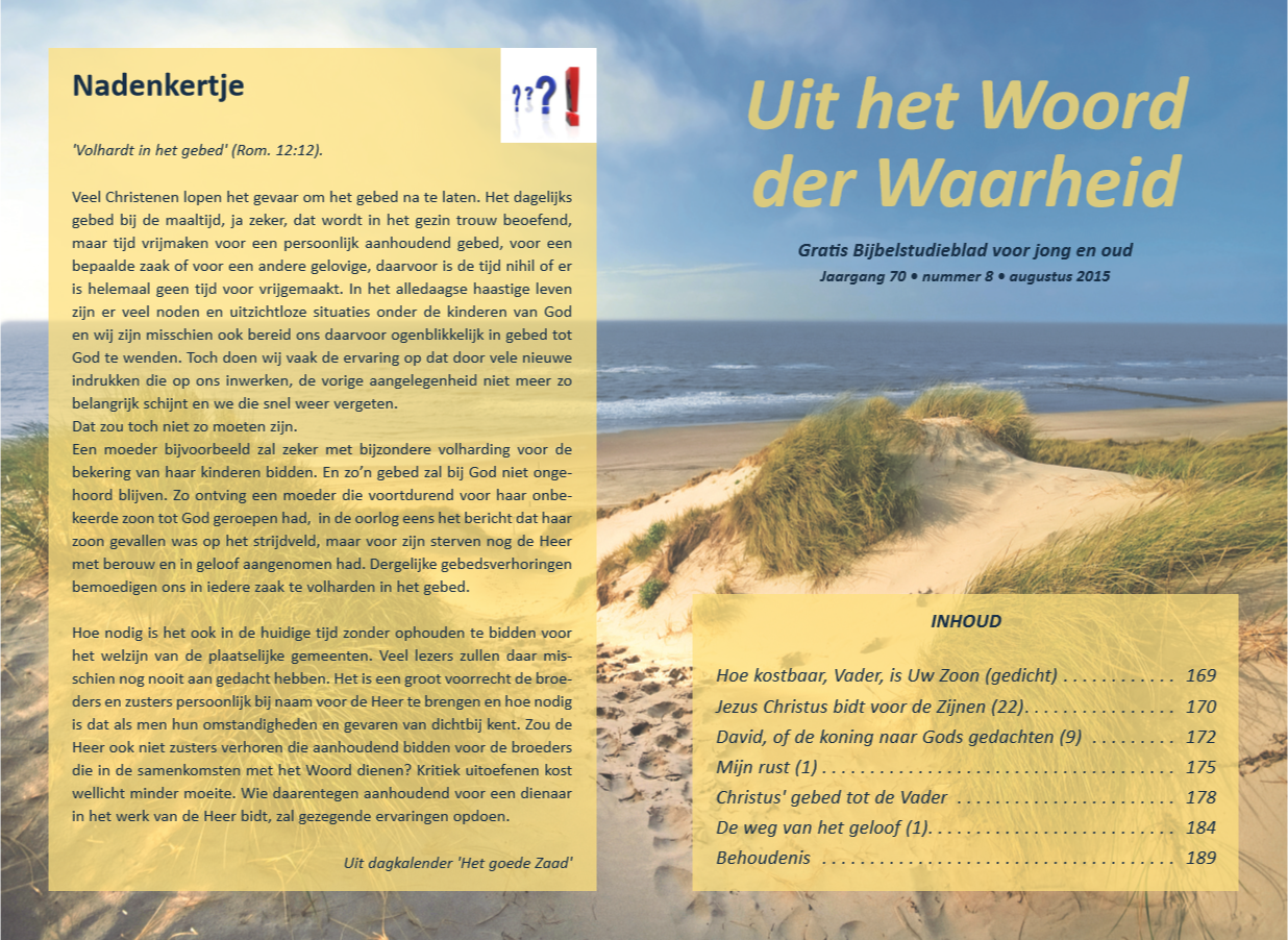 Uit Het Woord Der Waarheid