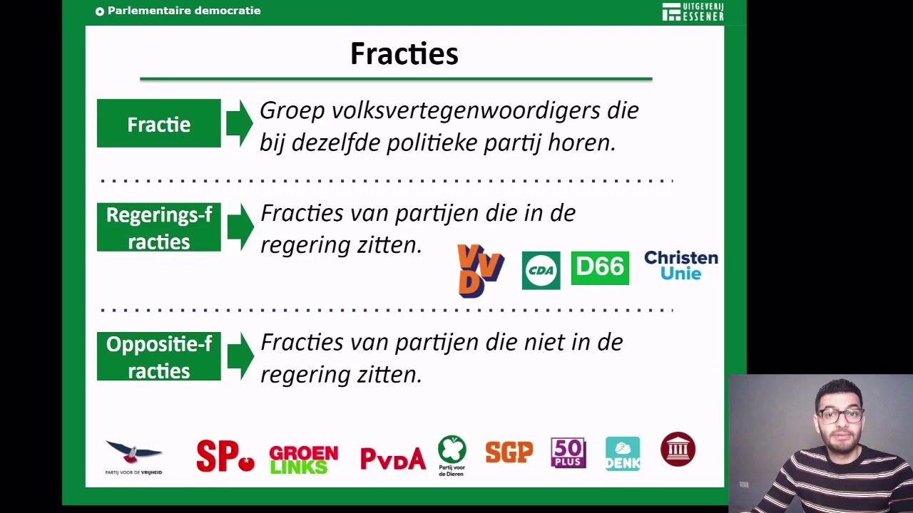 Maatschappijleer Vwo 4 Parlementaire Democratie