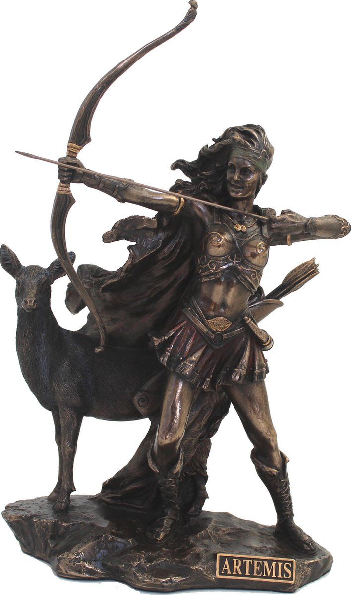 Maddeco beeldje artemis diana griekse godin van de jacht – Artofit - Romeinse Godin Van De Jacht