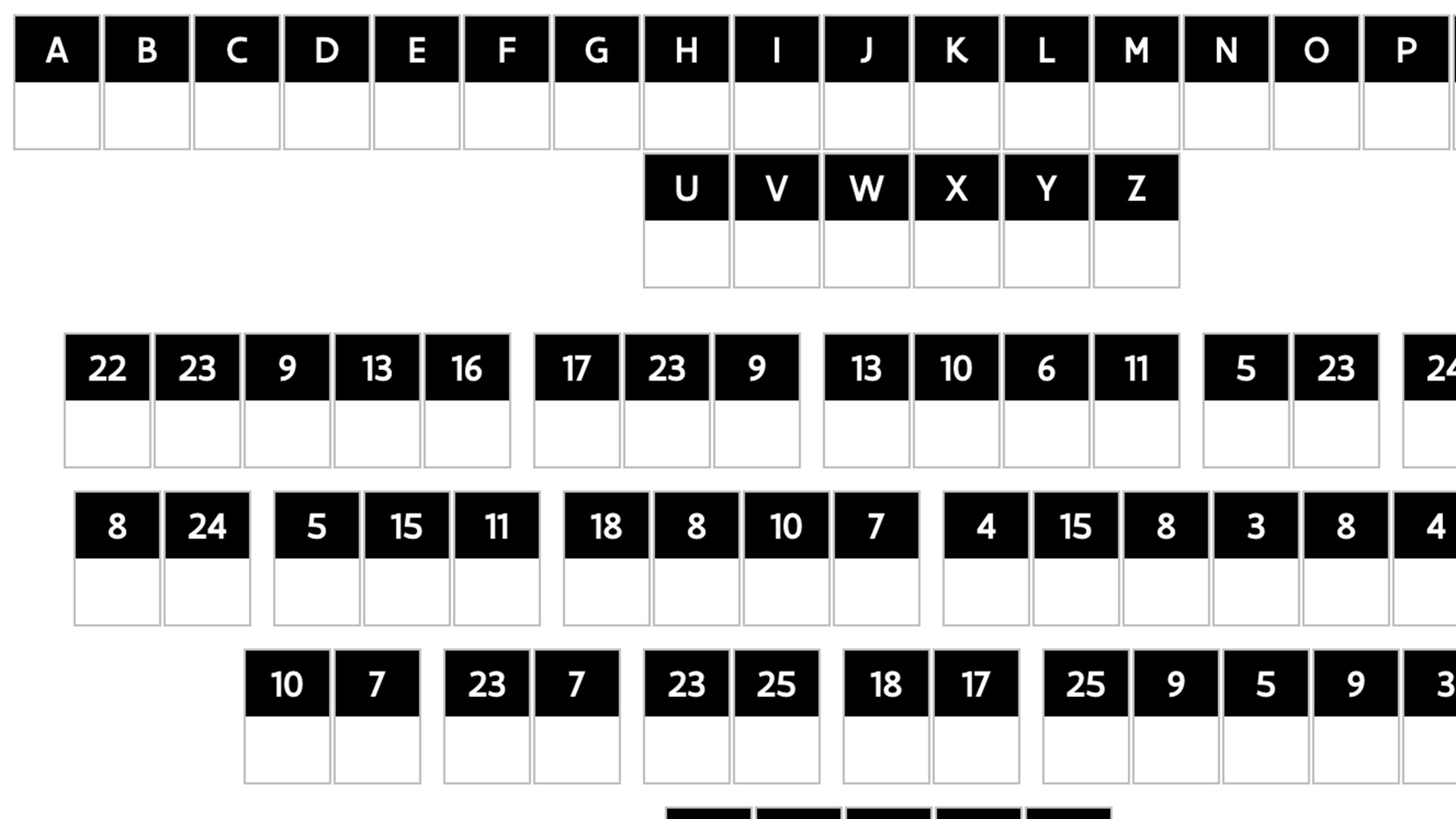 Magic Cryptogram – Words of Warning - Zo'n Staaf Doet Pijn Cryptogram