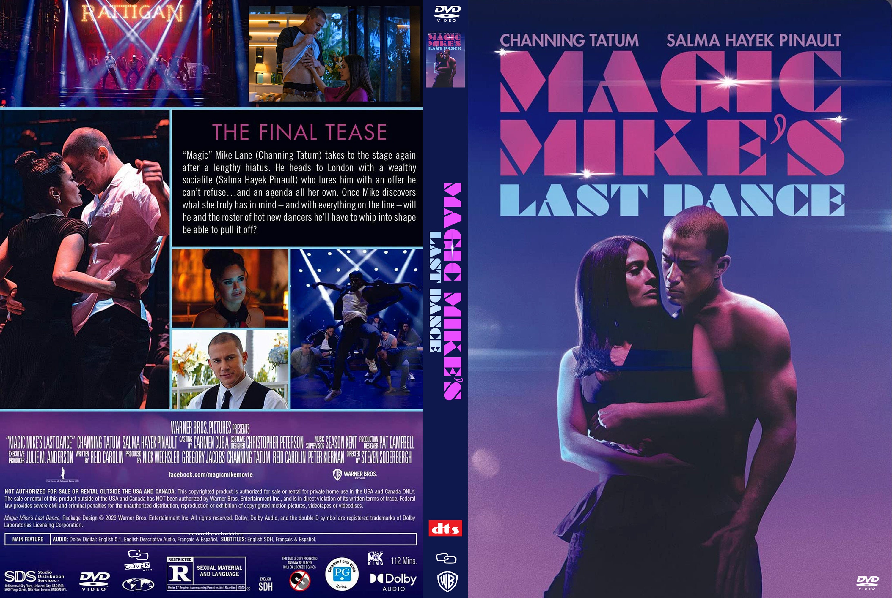 Magic Mike's Last Dance 2023 DVD Cover Printable cover - Etsy Österreich - Dvd Waar Is Het Paard Van Sinterklaas