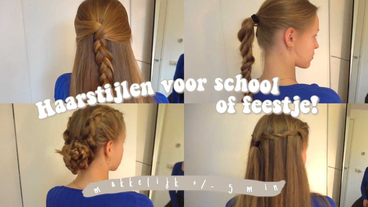 Makkelijke en leuke haarstijlen voor school of een feestje! Lydia - Leuke Plekken Om Stage Te Lopen