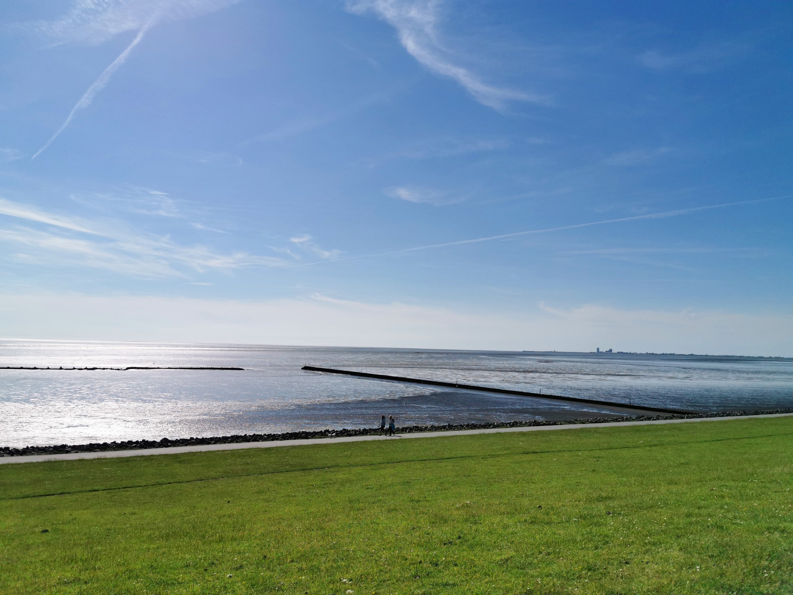Malerischer Koog: Radtour rund um Büsum, Dithmarschen - Koog Aan De Zaan Brand