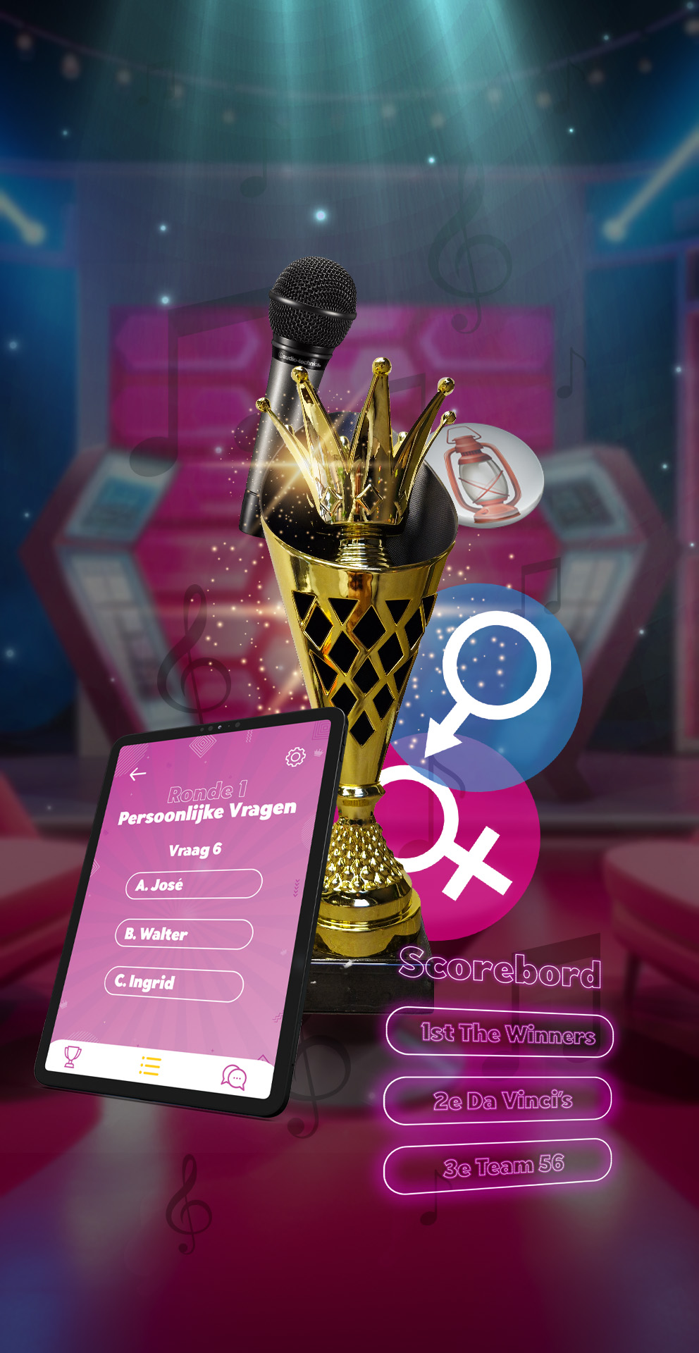 Mannen tegen de Vrouwen Quiz - Quiz Events - Mannen Tegen De Vrouwen Quiz