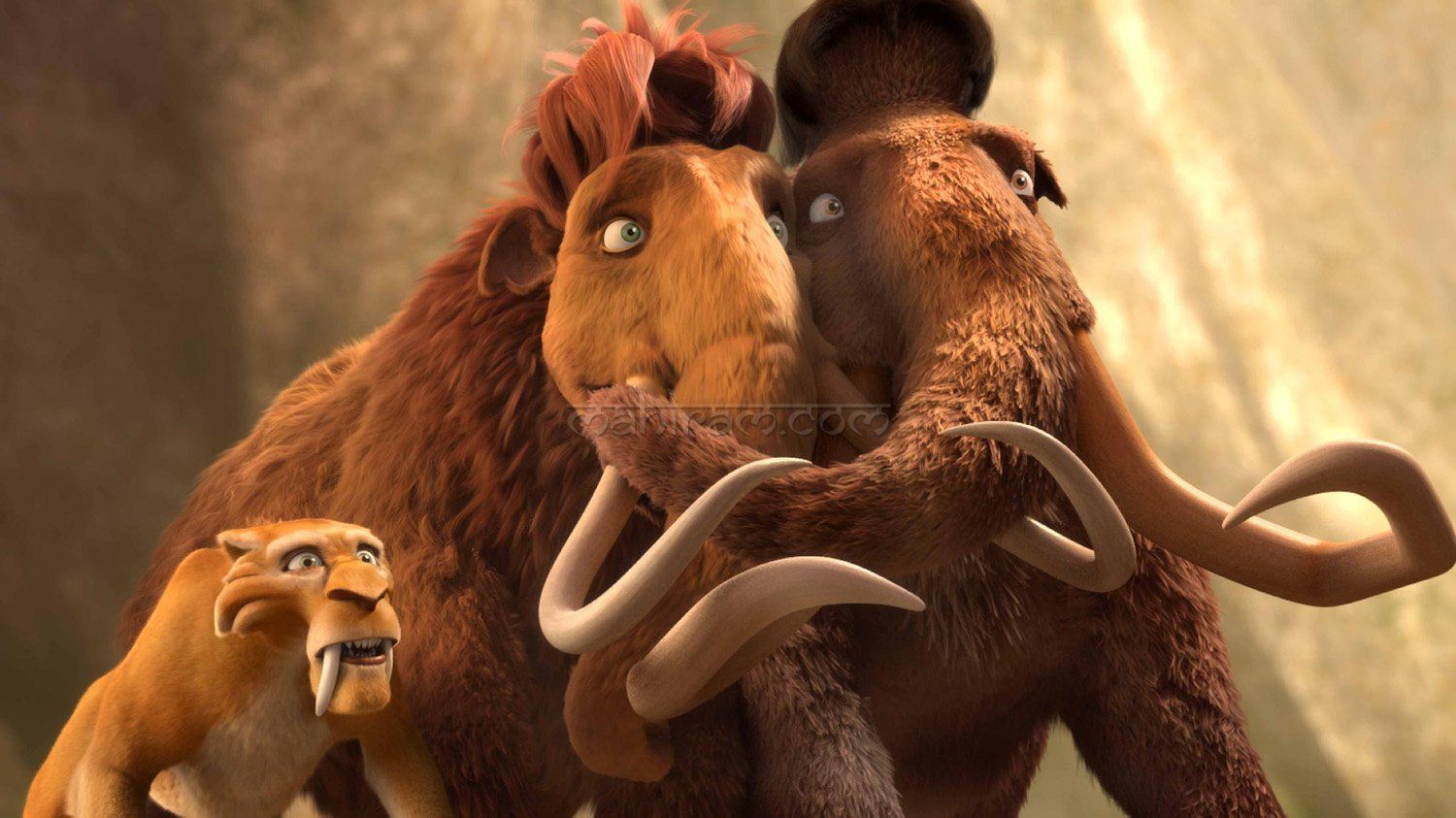Manny and Ellie from Ice Age 2 | Ice age, Kid movies, Ice age movies - Ice Age Manny And Ellie