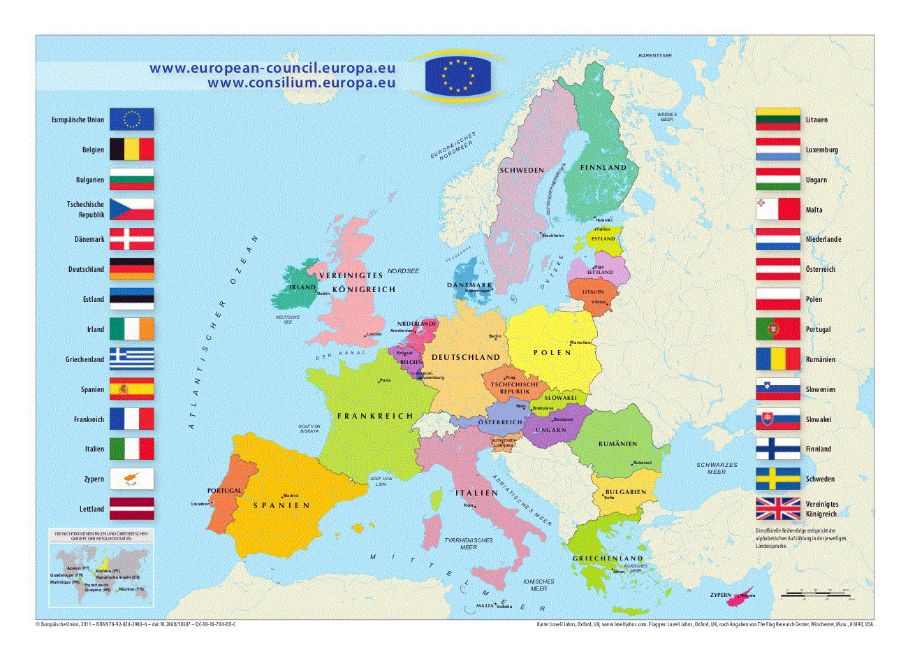Welke Landen Zitten In Europa