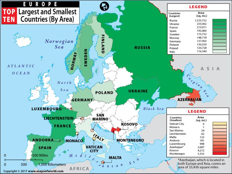Wat Is Het Kleinste Land Van Europa
