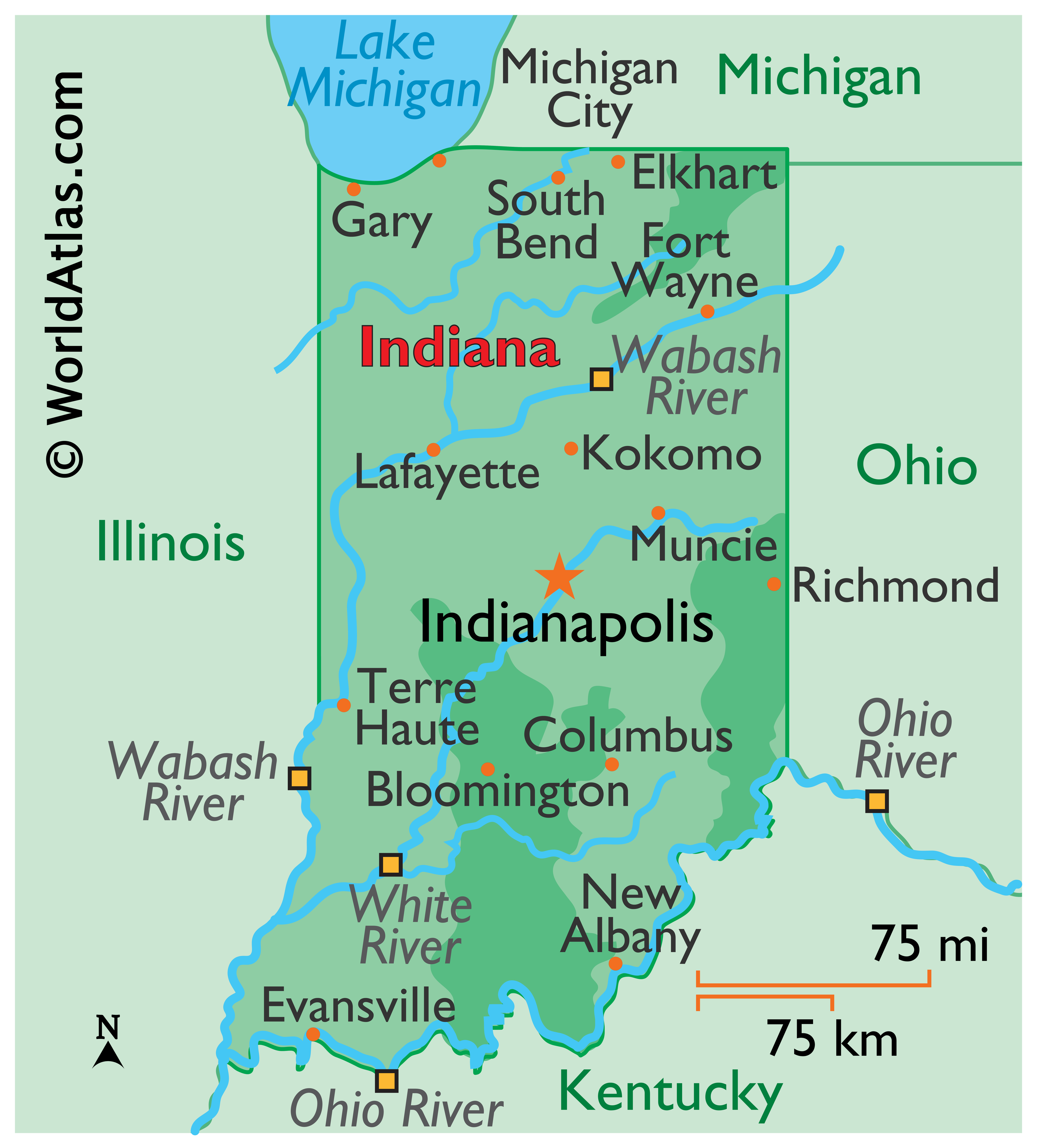 map of indiana - Indiana Jones And The Raiders Of The Lost Ark Cast