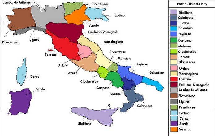 Welke Talen Spreken Ze In Italie