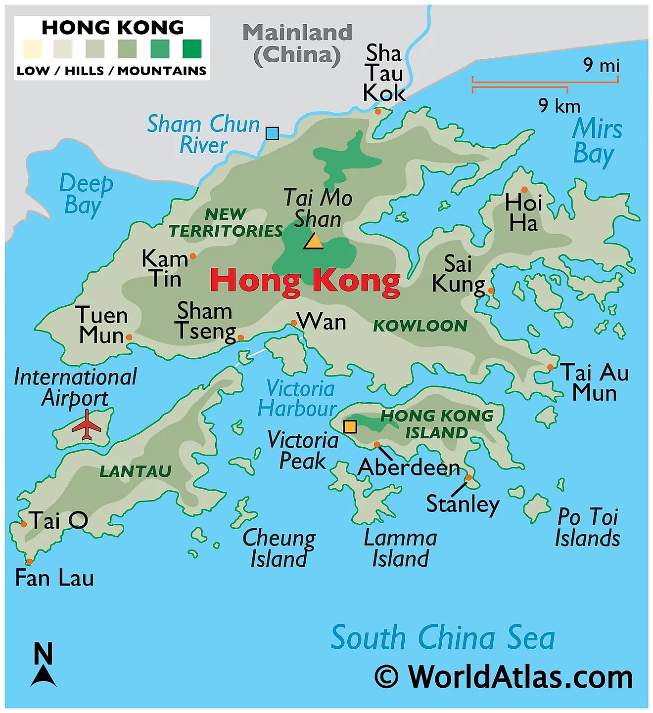 Where Is Hong Kong In China