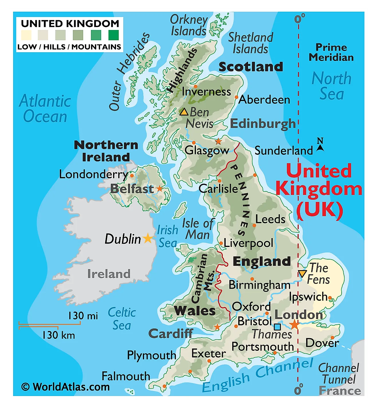 United Kingdom Or Great Britain
