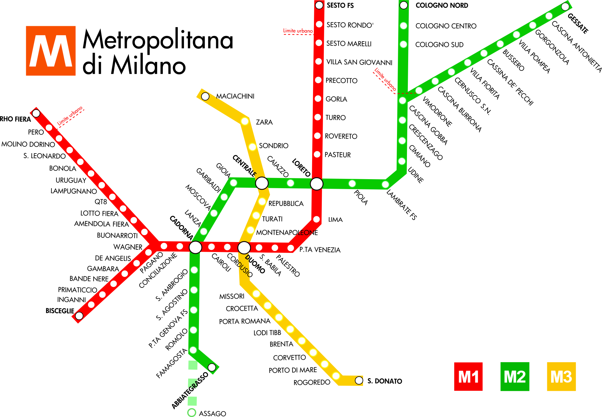 Mappa Linea Metropolitana Milano - Duomo Di Milano Piazza Del Duomo Milaan Italië
