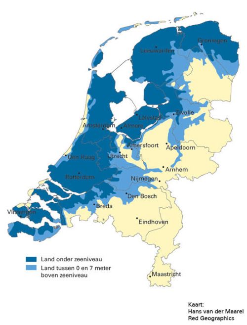 Maps on the Web | Holland map, Map, Ancient maps - Hoeveel Procent Van Nederland Ligt Onder Zeeniveau