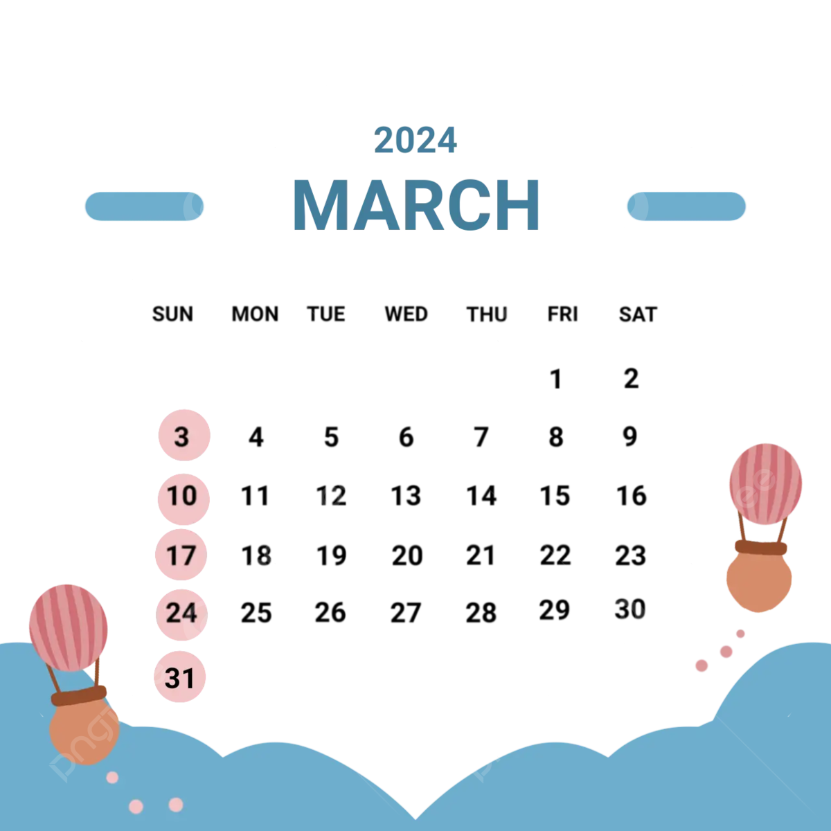 March 2024, Monthly Calendar 2024, Sky Calendar, 2024 Calendar PNG - Tot Wanneer Duurt Ramadan 2024