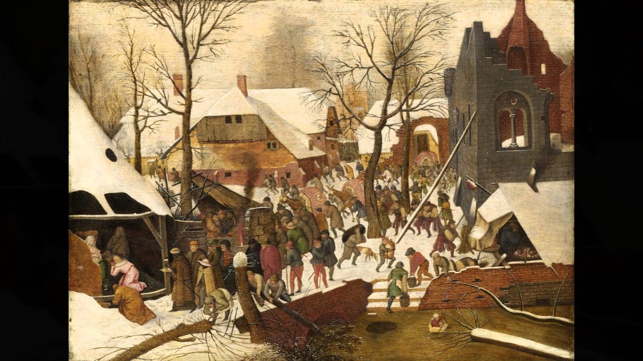 Jozef En Maria Op Weg Naar Bethlehem