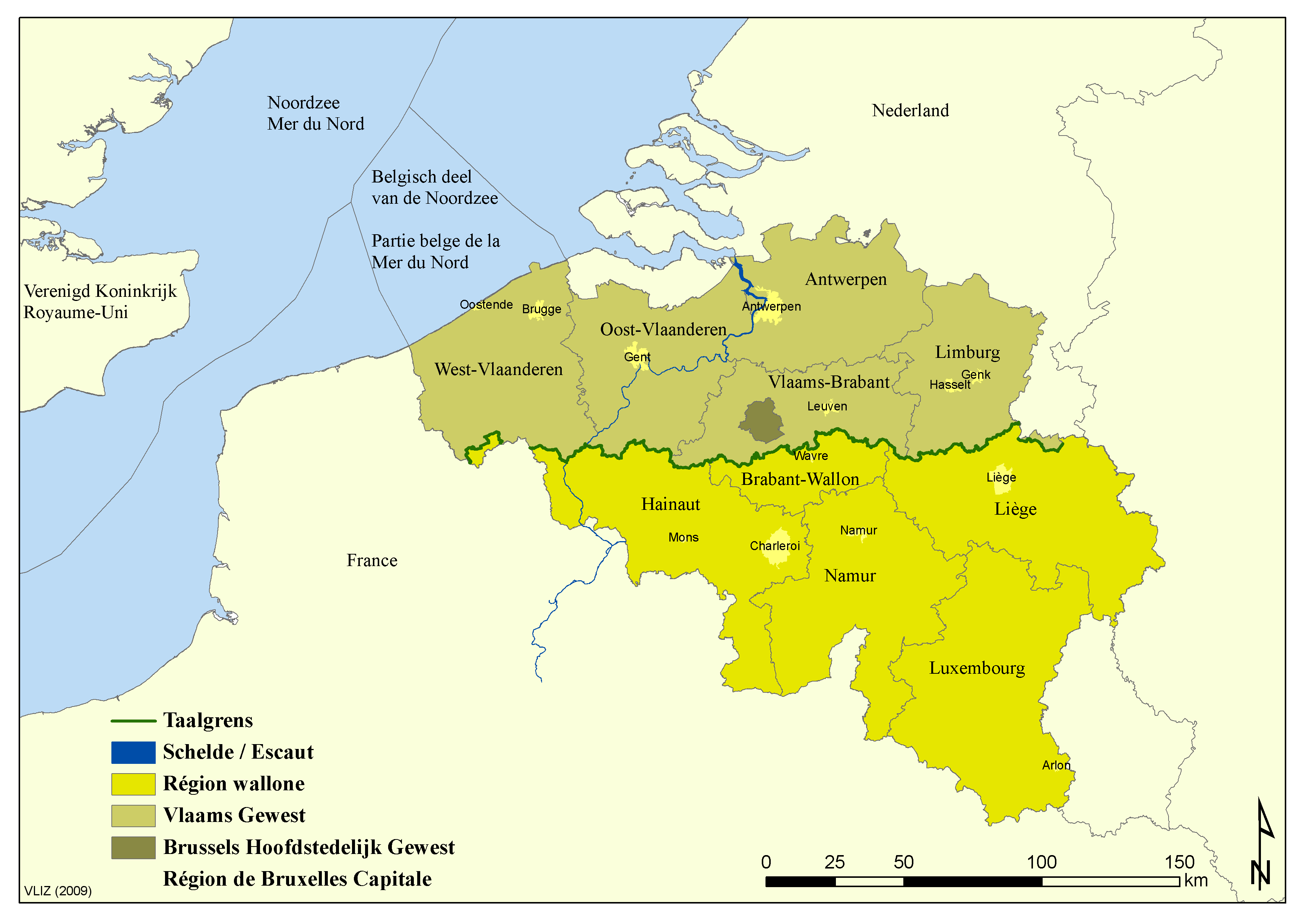 Marine Regions photogallery - Waar Ligt Het Noorden Van Nederland