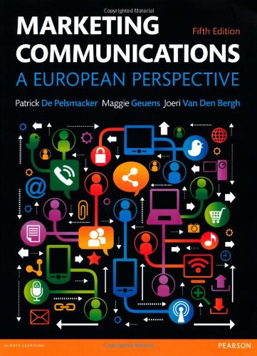 Marketing Communications A European Perspective