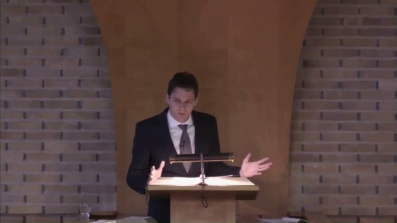 Markus 1 vers 21-28 | Kand. D.H.J. Folkers - YouTube - Kandidaat Van Der Velden Hhk