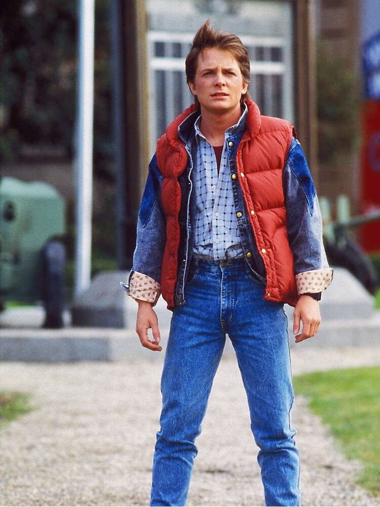 "Marty Mcfly Back to the future" Canvas Print by pantsura | Redbubble - Marty Mcfly Back To The Future