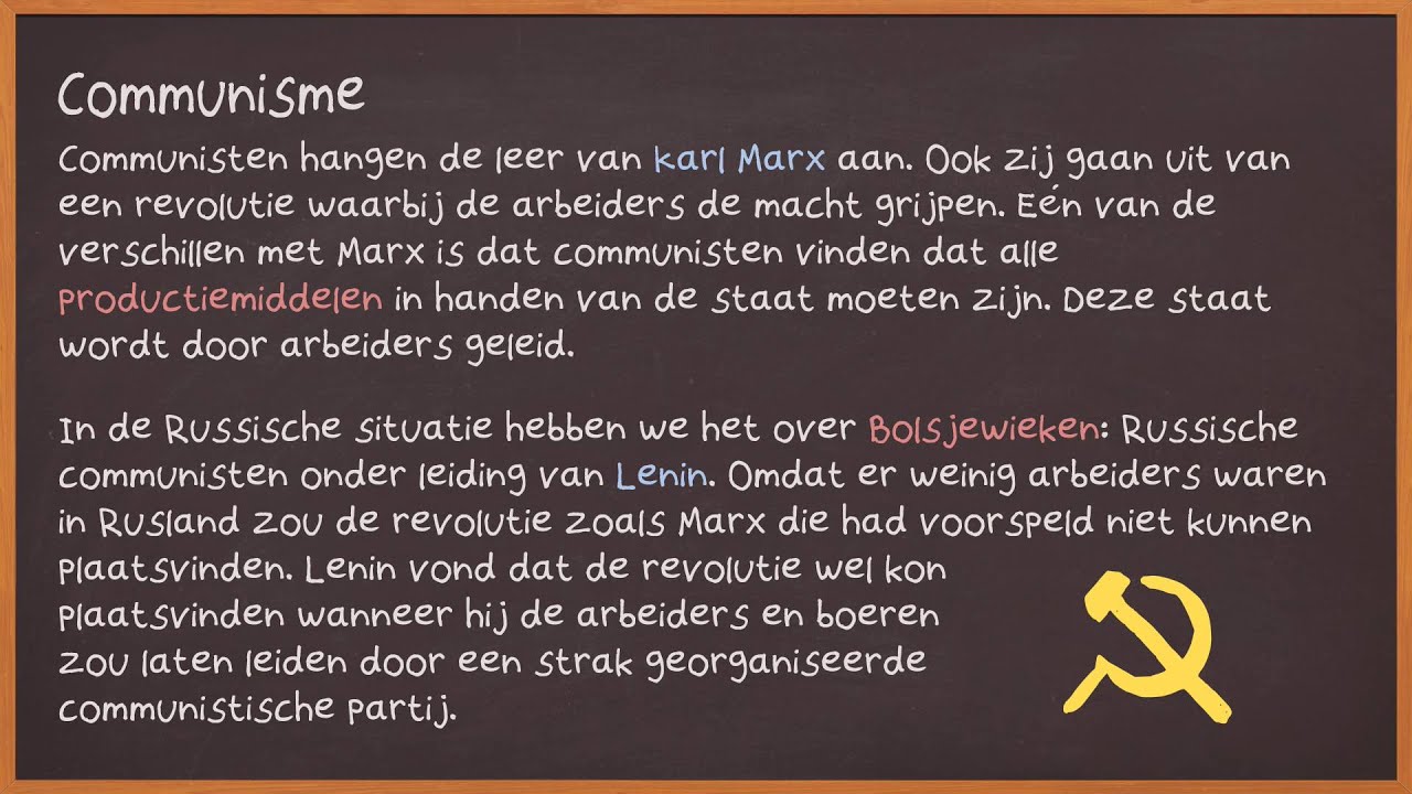 Waar Zie Je Anarchisme En Communisme Tegenwoordig Terug