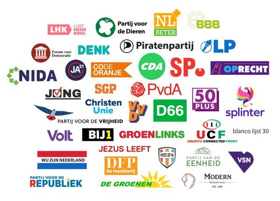 Maximaal vijf politieke partijen - Petities.nl - Hoeveel Politieke Partijen In Nederland