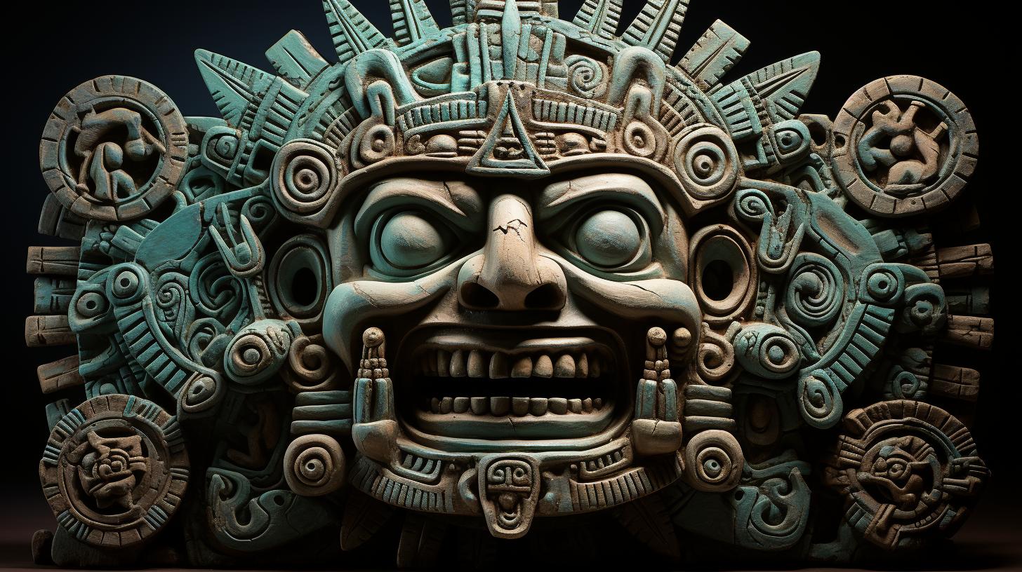 Mayan God Kinich Ahau: The Sun God of the Mayan Civilization - Old - Maya En Het Gouden Ei