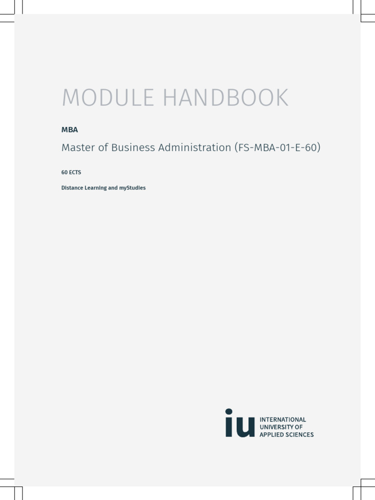 Uva Pre Master Business Administration