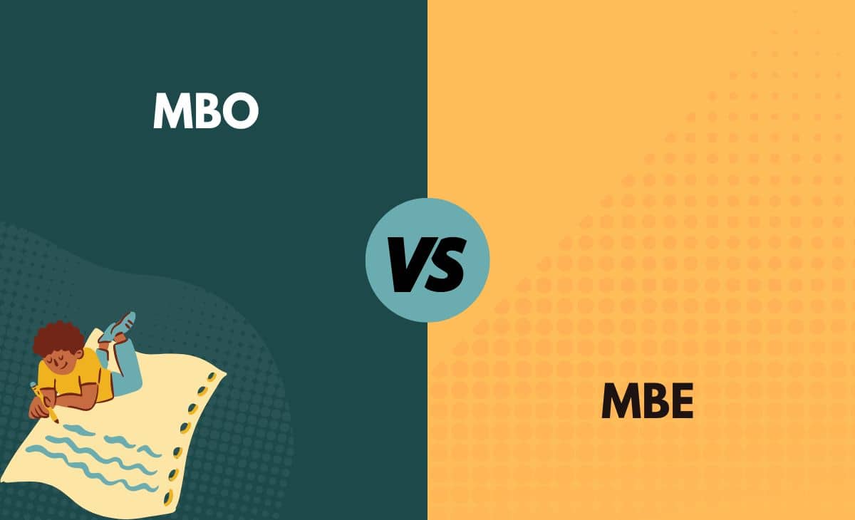 MBO vs. MBE - What's The Difference (With Table) - Twee Keer Gezakt Eindexamen Mbo