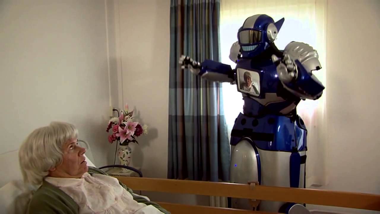Me, Robot bij Koefnoen: Robots in de zorg, by Action Events - YouTube - Robotica In De Zorg Voorbeelden