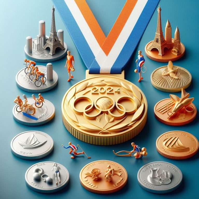 Medailles Olympische Spelen 2024 - Dolly Joanne - Gouden Medailles Olympische Spelen Nederland