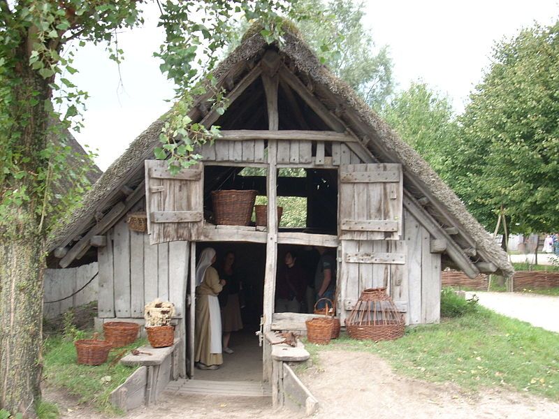 Medieval houses, Viking house, House - Archeon In Alphen Aan De Rijn