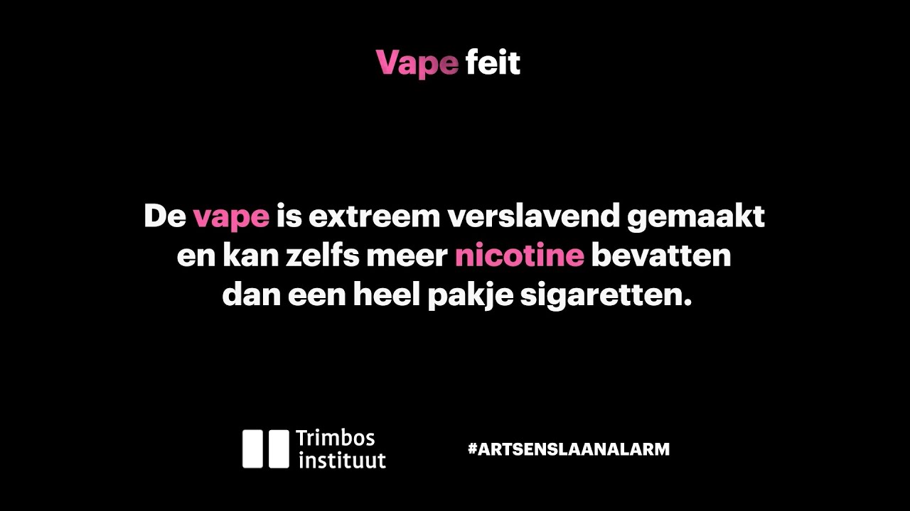 Meer nicotine dan een pakje sigaretten | Vape feiten met Huib - Sigaretten Zonder Nicotine En Teer