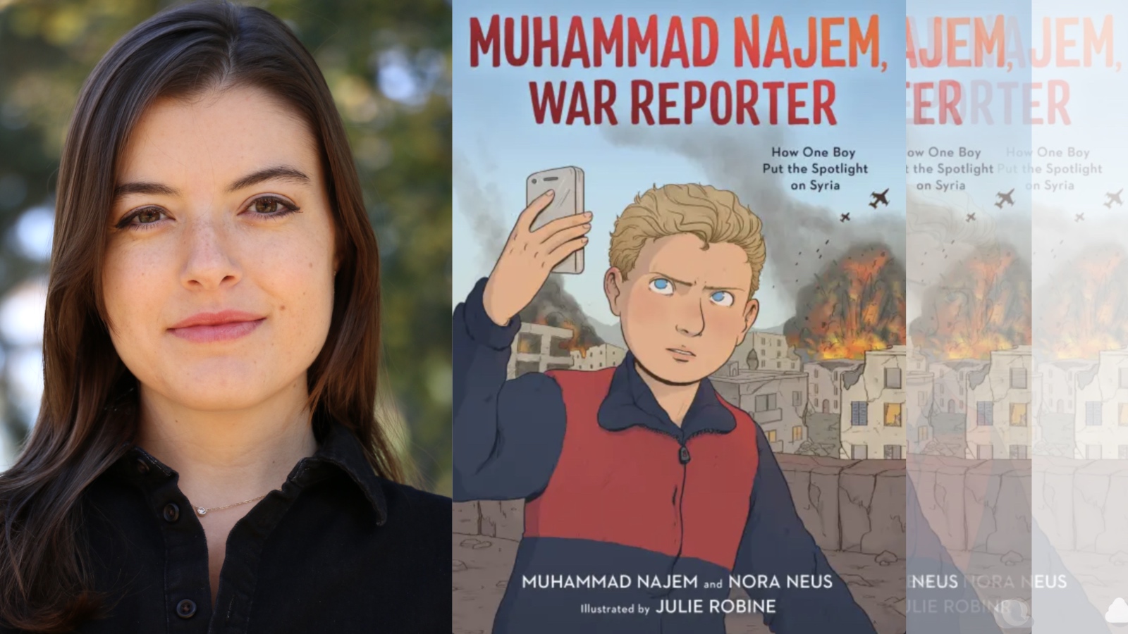 Meet Nora Neus, reporter on Syria and much more, March 5 at PCAT - Schrijver Boek De Neus Holleeder