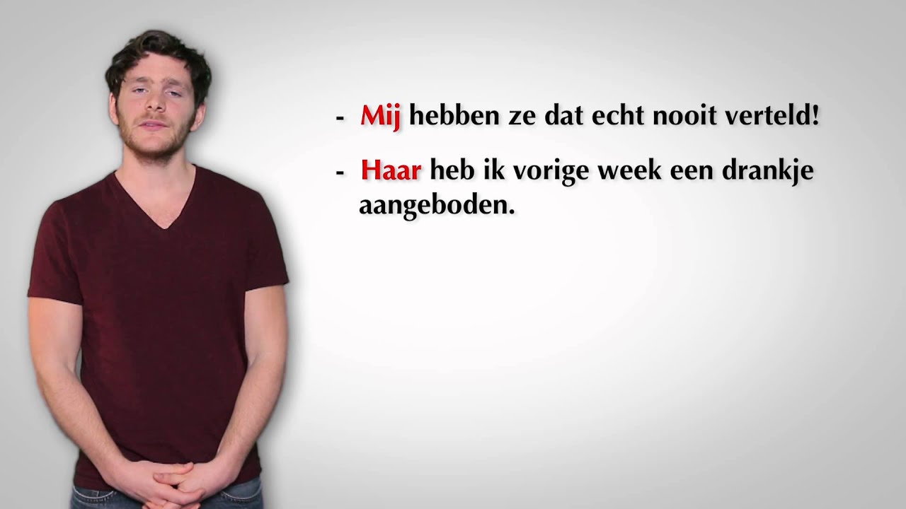 meewerkend voorwerp 2 - YouTube - Hoe Vind Je Het Meewerkend Voorwerp