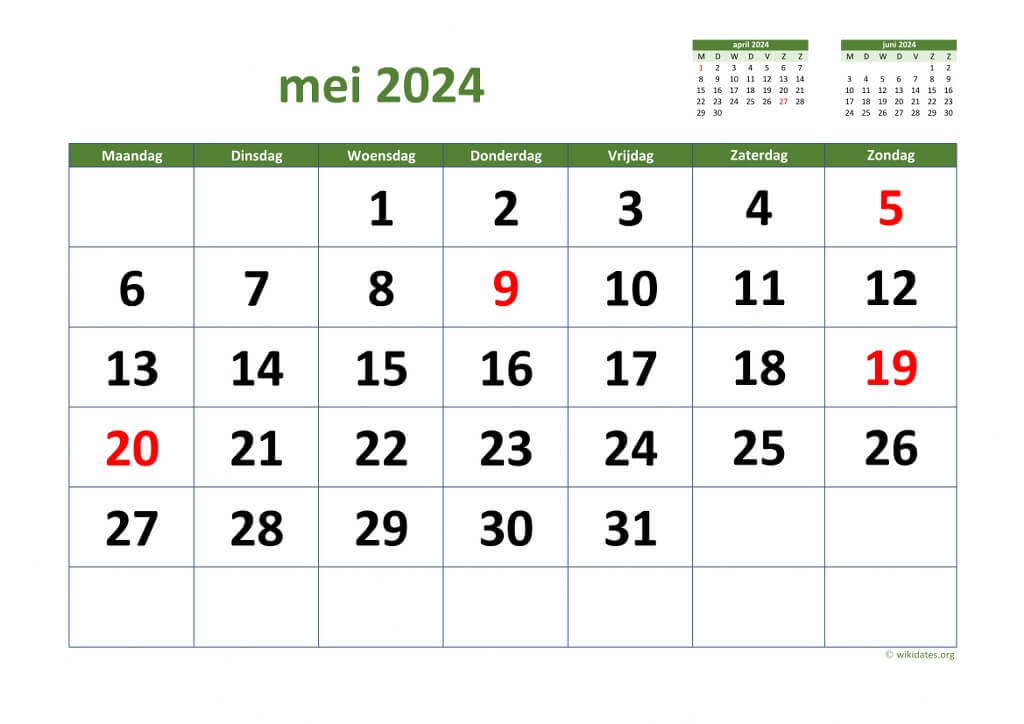 Wanneer Is De Meivakantie 2024 Midden