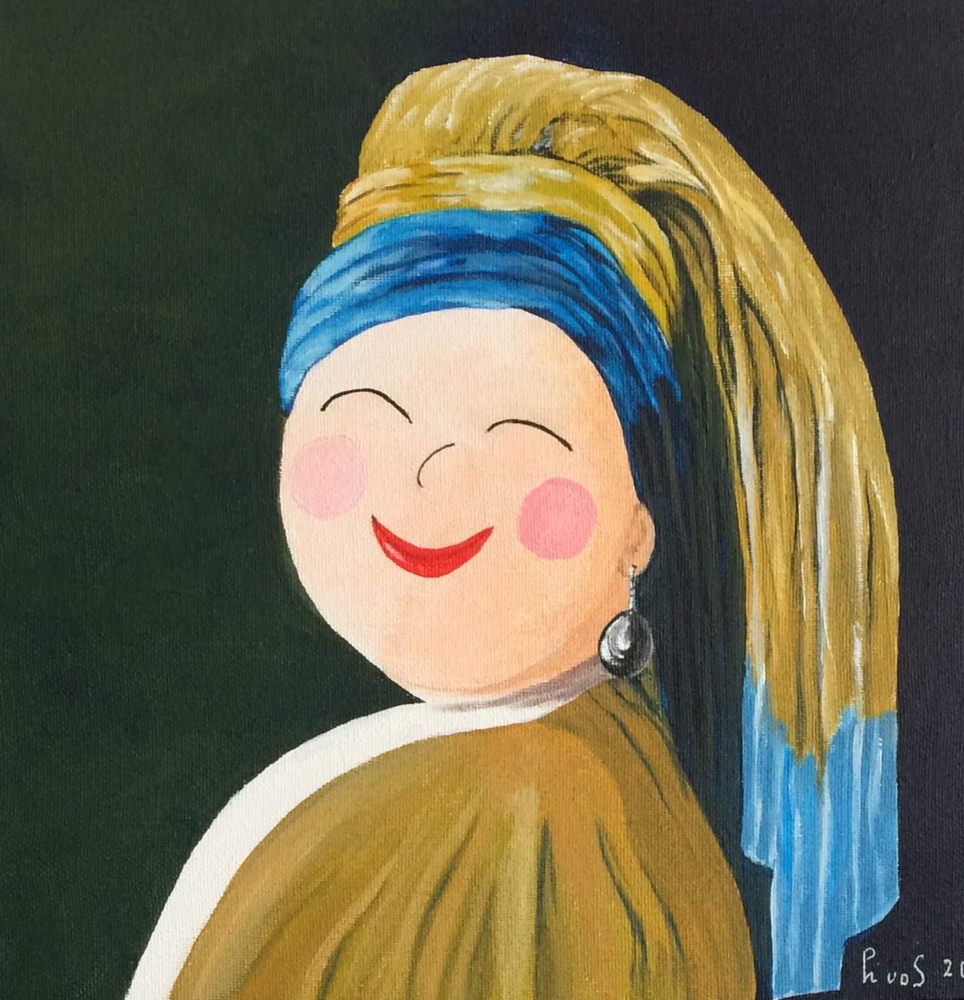 Schilderij Het Meisje Met De Parel