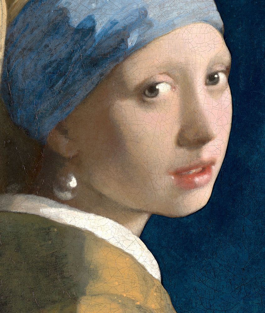 Meisje met de parel - Johannes Vermeer van Marieke met een twist op - Meisje Met De Parel Johannes Vermeer