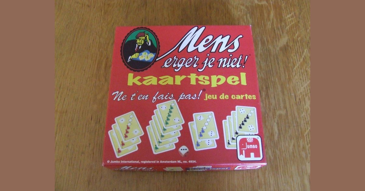 Mens Erger Je Niet Kaartspel