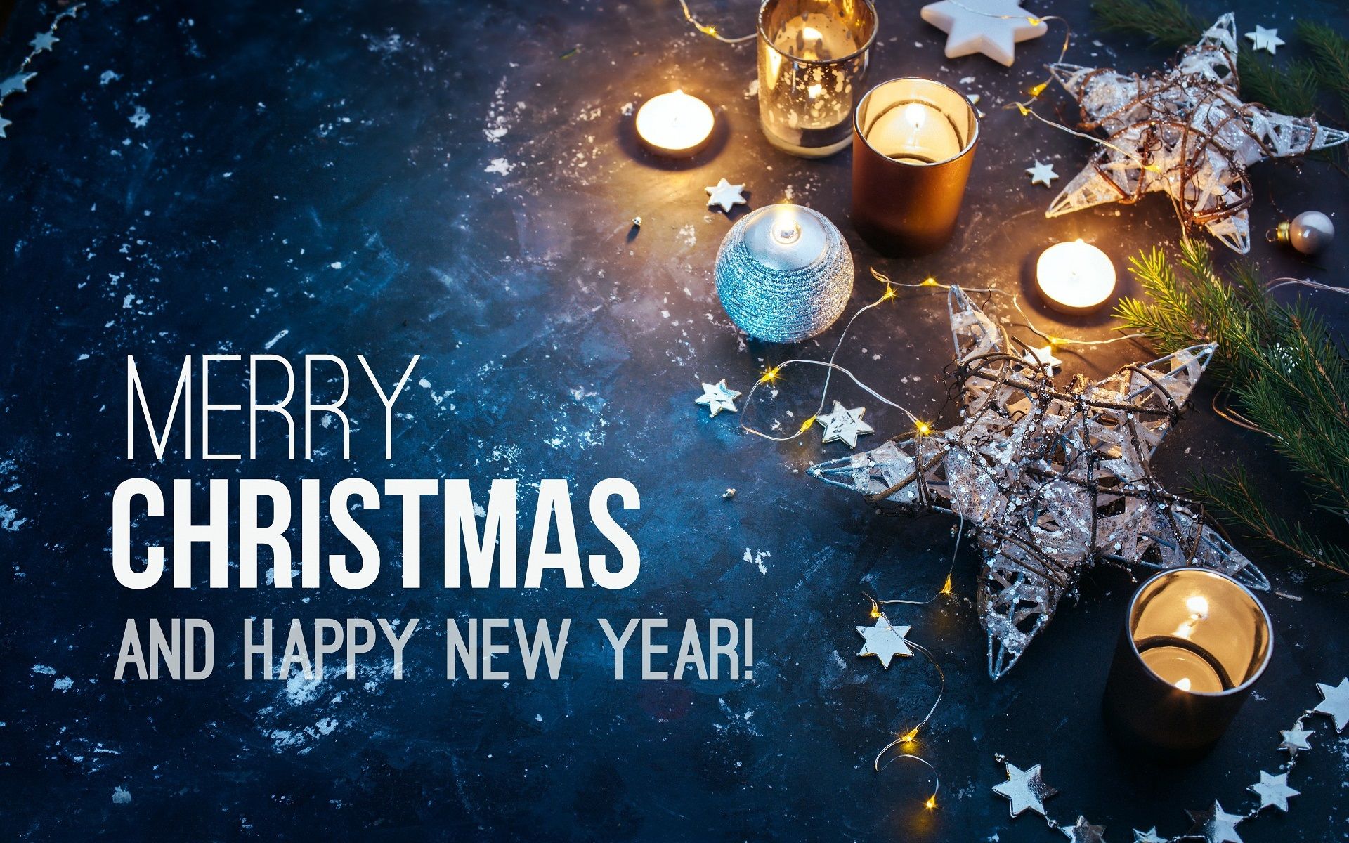 Merry Christmas & Happy New Year Wallpapers - Wallpaper Cave - Fijne Feestdagen In Het Frans