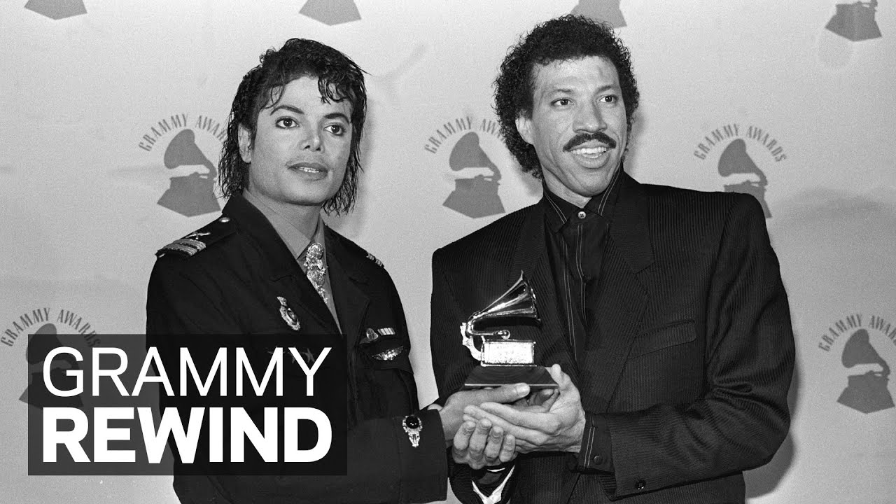 Michael Jackson & Lionel Richie Win Song Of The Year For "We Are The - Lionel Richie We Are The World