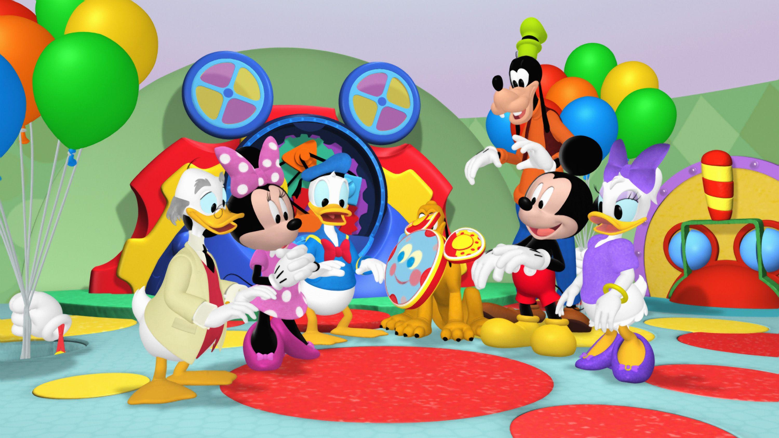 Mickey Mouse Clubhouse Wallpapers - Wallpaper Cave - Mickey Mouse Club Mickey Mouse Clubhouse