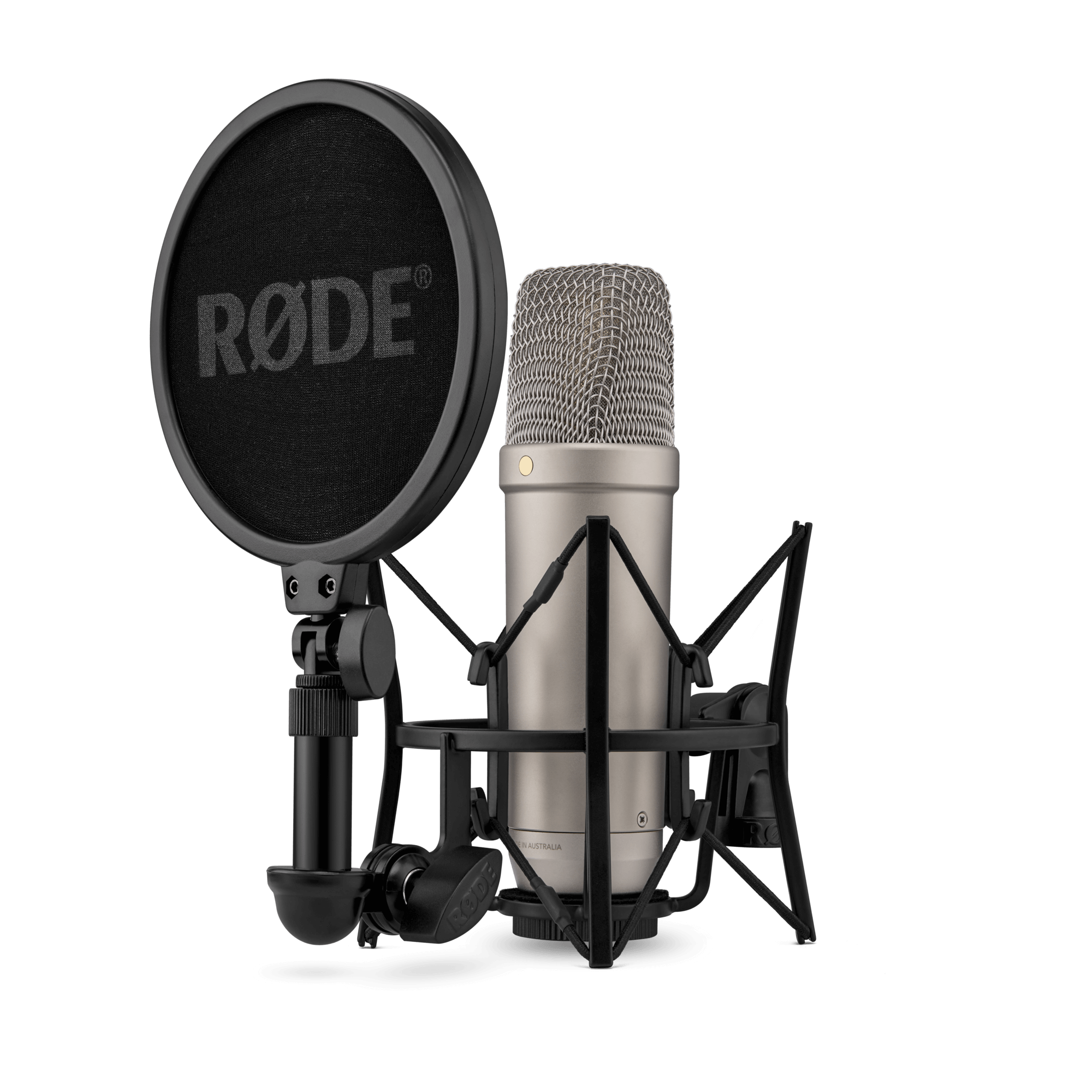 Microfoni Rode NT1 5th Generation Silver - Rode Vlag Met Groene Ster