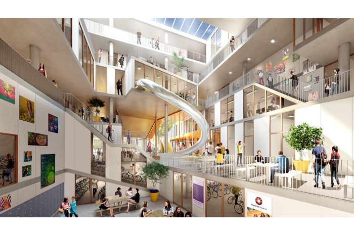 Middelbare school in Amsterdam | School, Pensioenfonds, Architecten - Middelbare Scholen In Amsterdam Noord