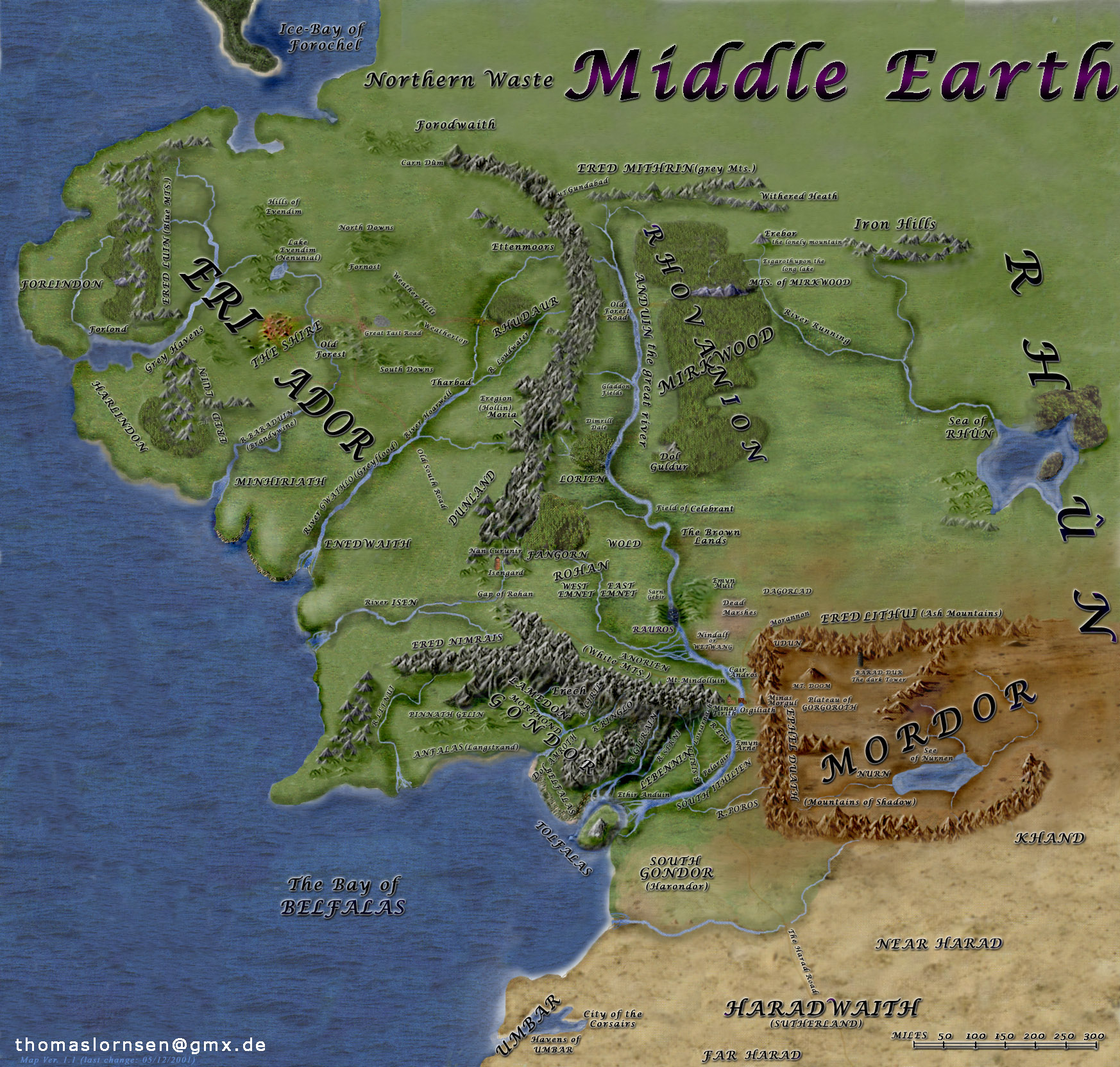 Middle-earth - Lord of the Rings Wiki - Lord Of The Rings Middle Earth
