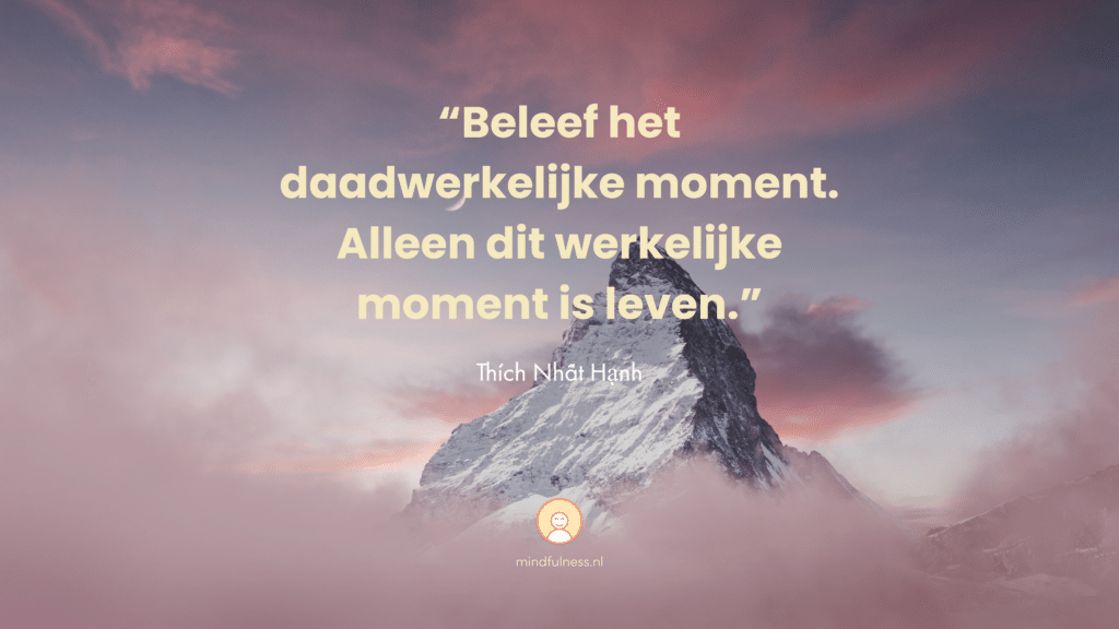 Mindfulness spreuken over het leven - Mindfulness.nl - Spreuken Over Het Leven